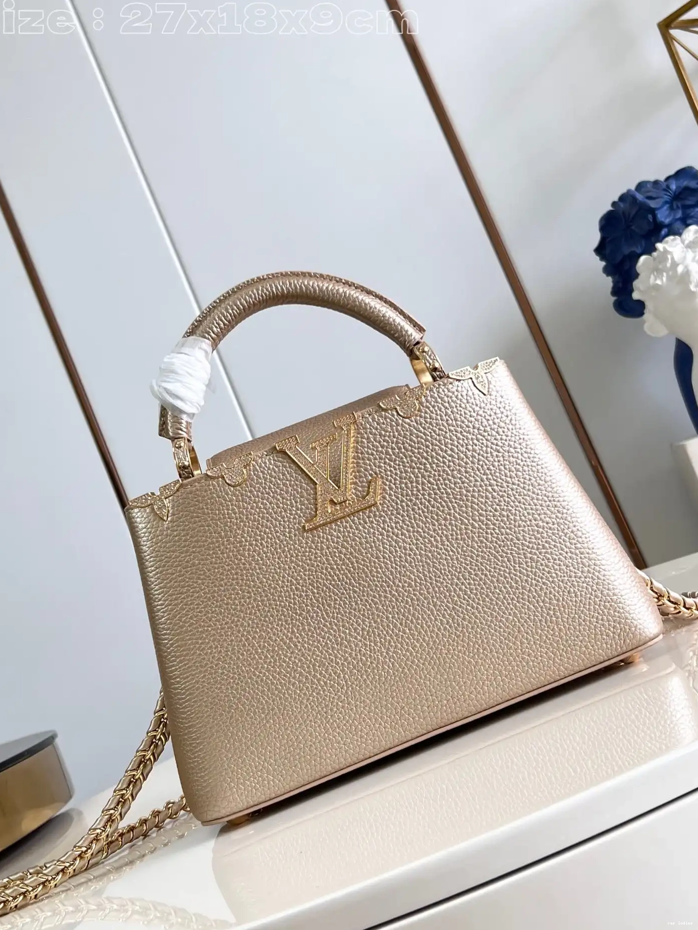 Cheap CAPUCINES LOUIS BB-27*18*9CM VUITTON 0616